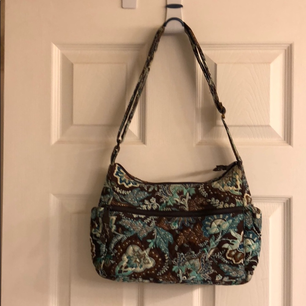 Vera Bradley purse with matching wallet.
